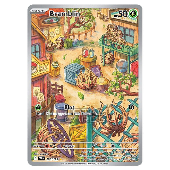 Pokemon - Scarlet & Violet - Paldea Evolved - Bramblin - 198/193
