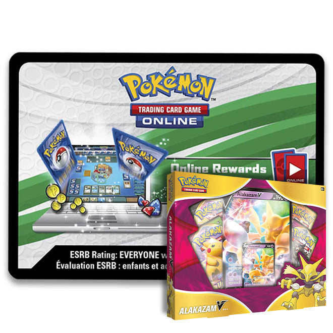 Pokemon - Alakazam V Box - Online Code Card