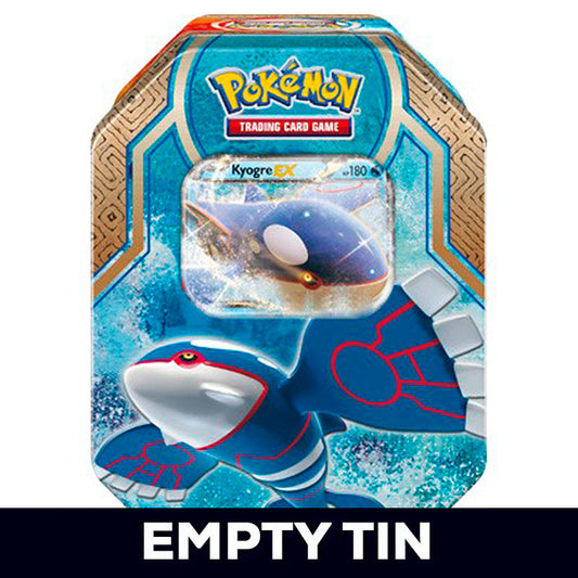 Pokemom - XY - Legends of Hoenn Tin - Primal Kyogre - Empty Tin