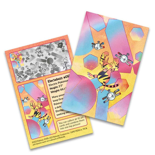 Pokemon - 151 - Mini Tin - Electabuzz & Magnemite - Art Card